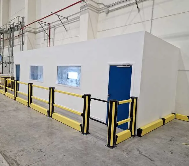 Instalación de barreras de seguridad